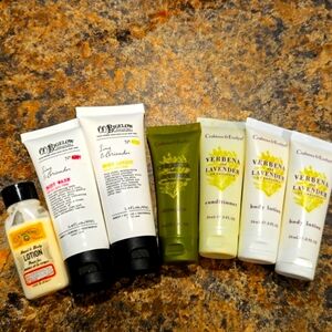 Bundle x 7 Body Care Samples - All full